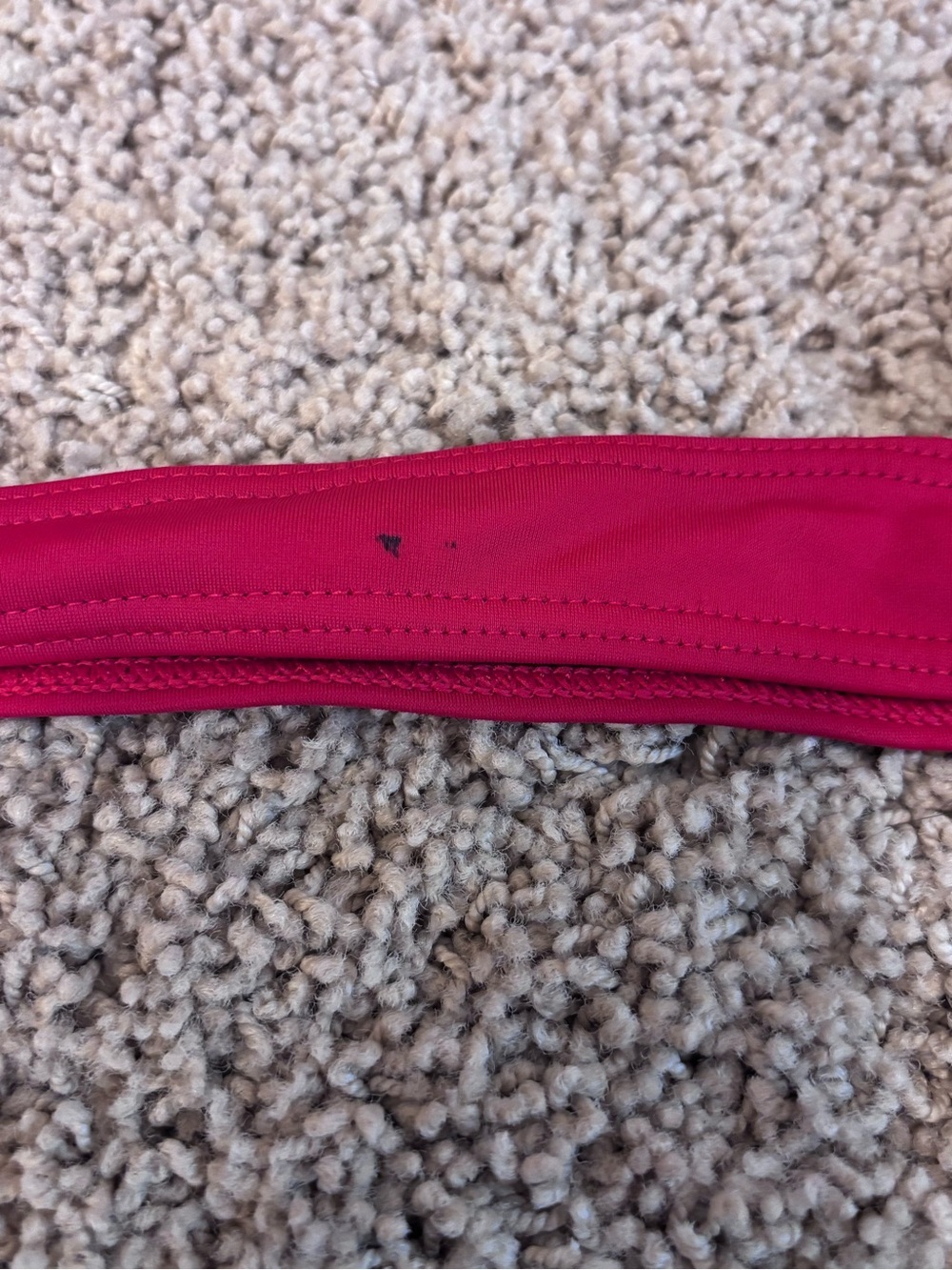 Burberry Iconic Red & Plaid Triangle Bikini Top | Size Small - Picture 12 of 12